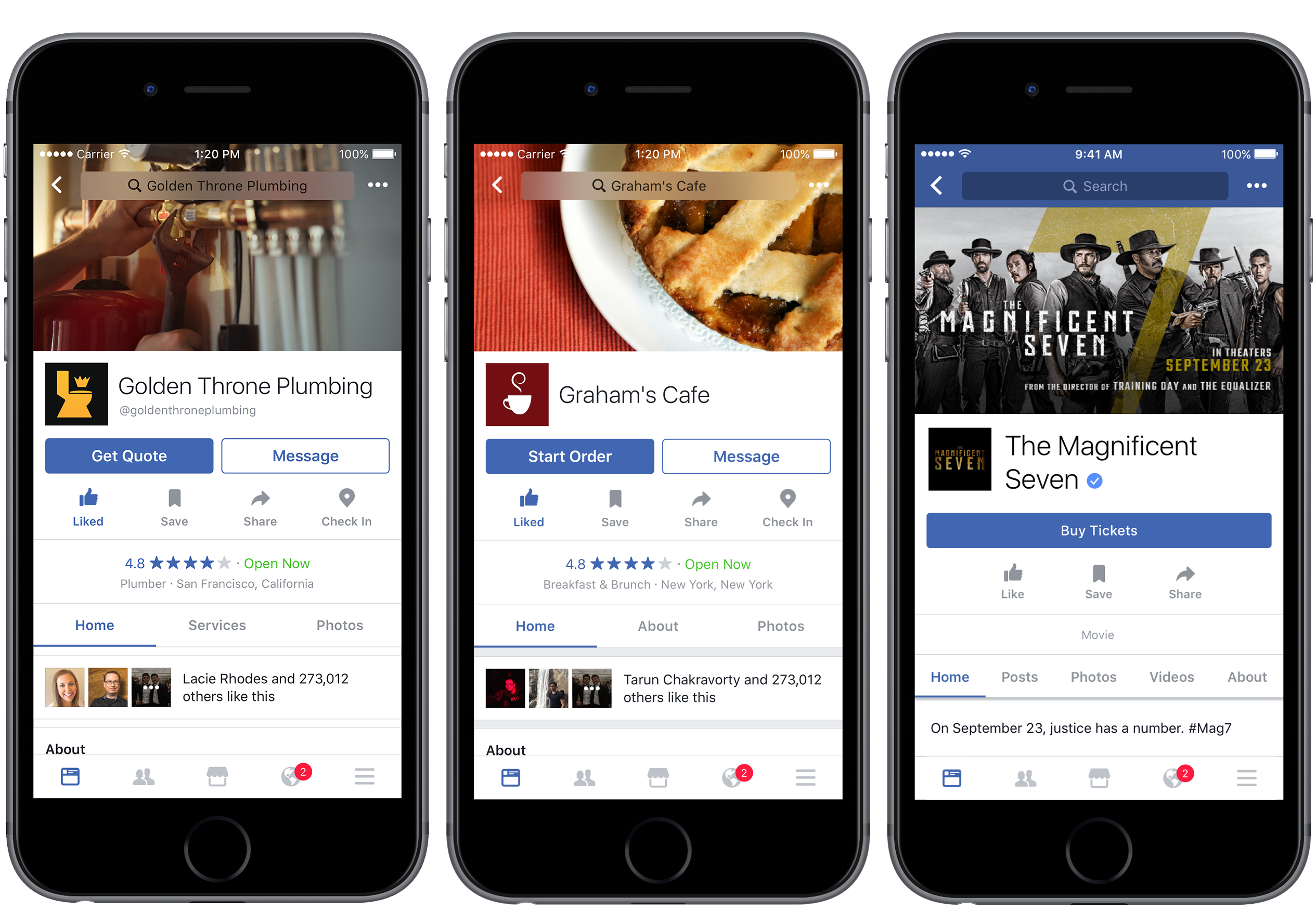 Facebook Food Ordering and Delivery Service