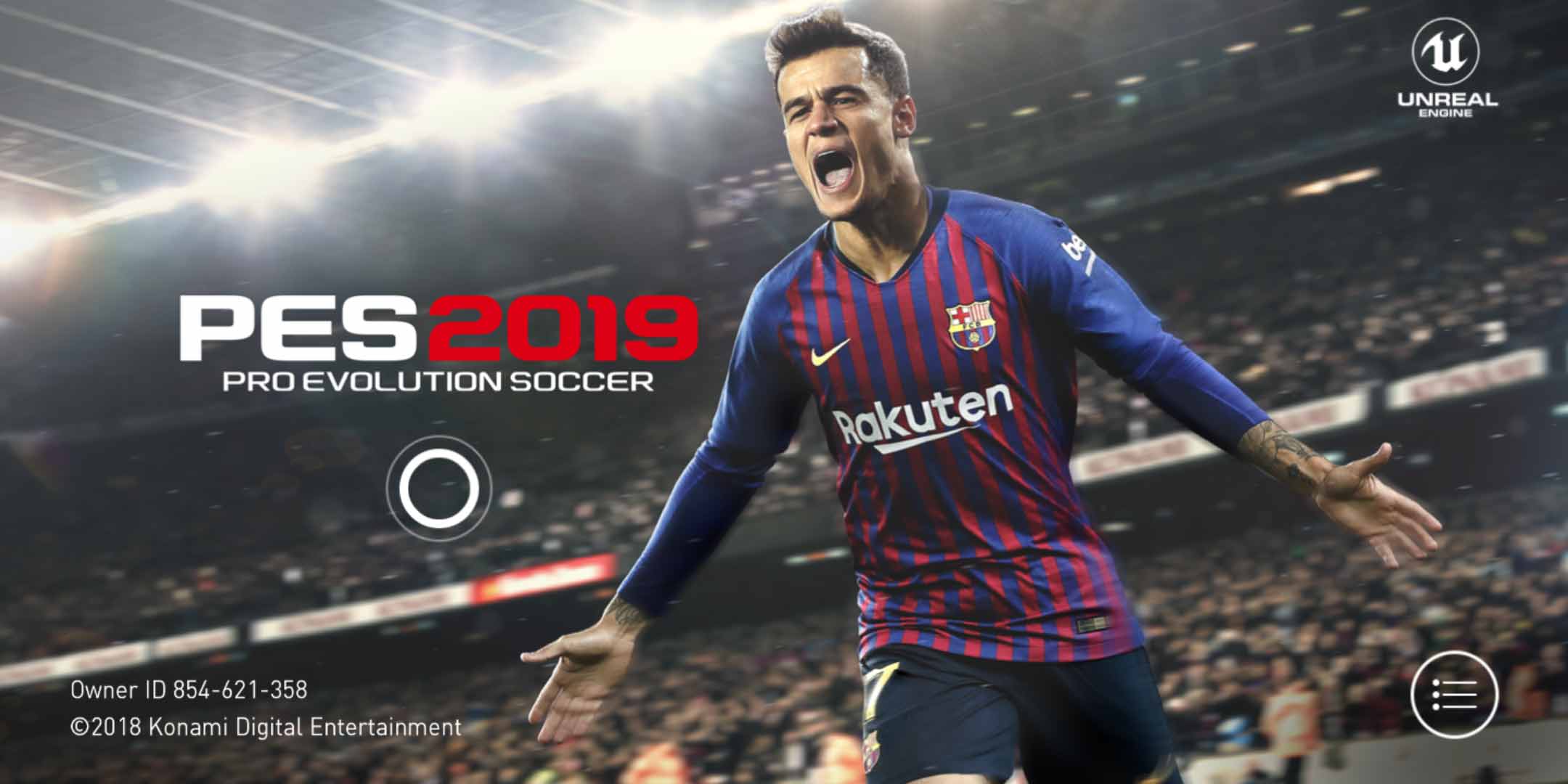 PES 2019 Mobile Game