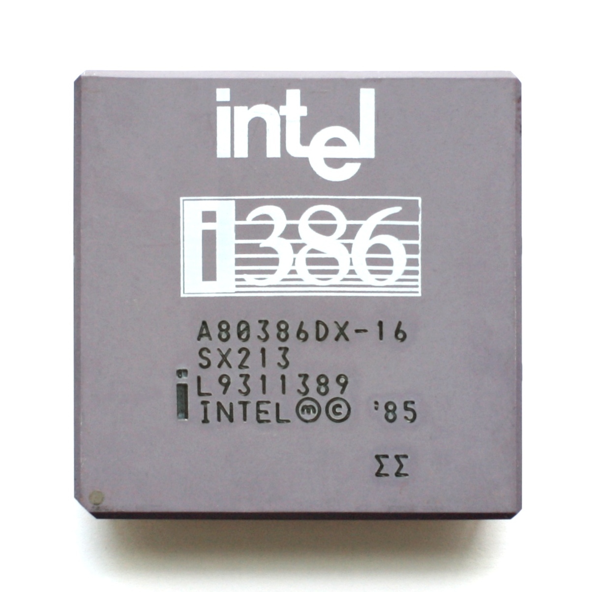 intel i386 - Tech History Today