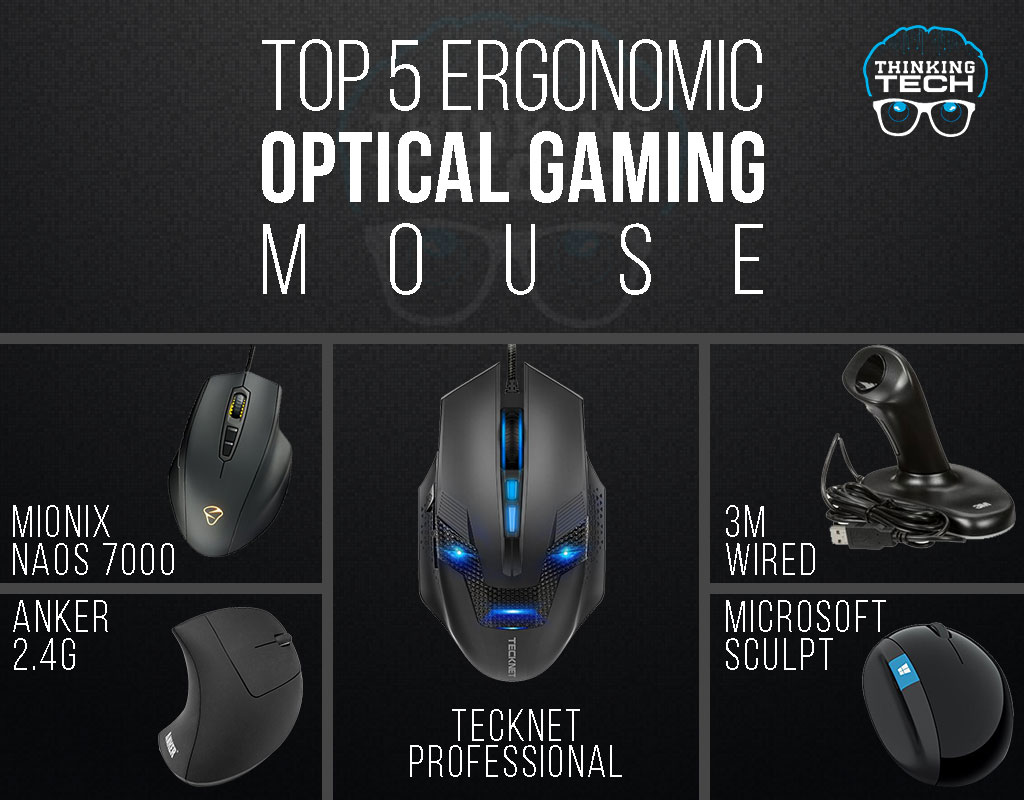 Ergonomic Optical Gaming Mouse