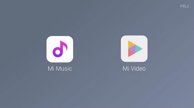 Xiaomi Mi Music And Video Apps