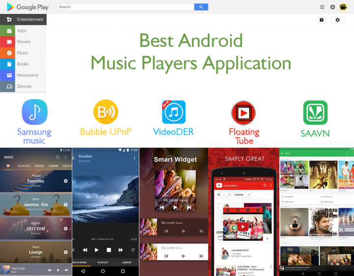 Best Android Music Players Application