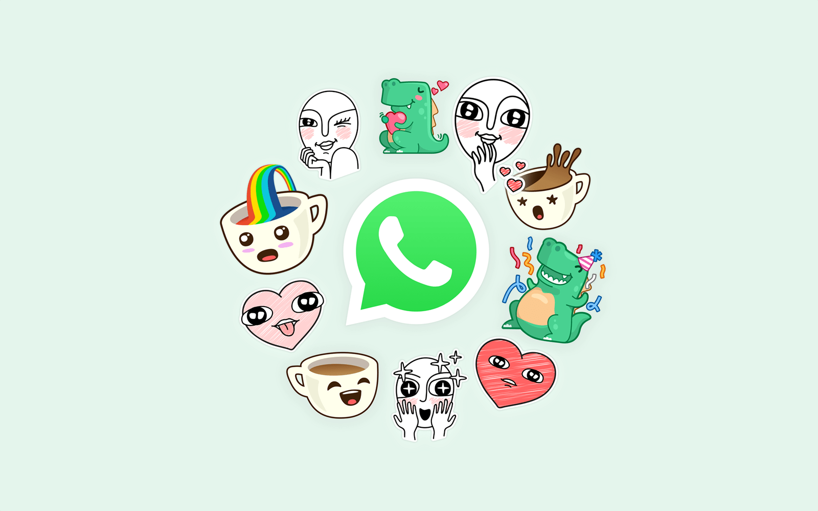 Stickers on WhatsApp