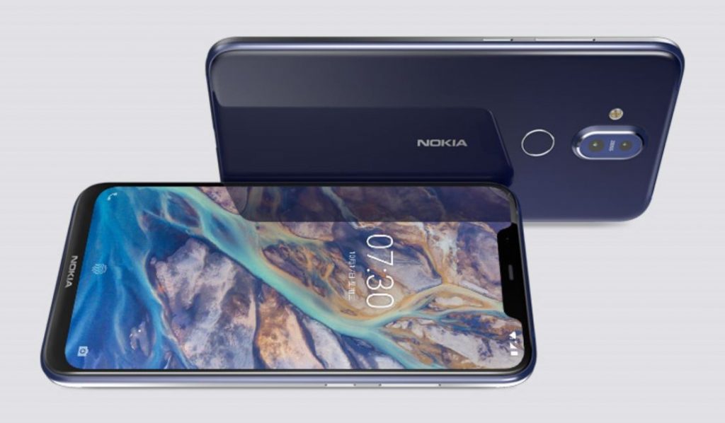 Nokia 8.1 Design and display