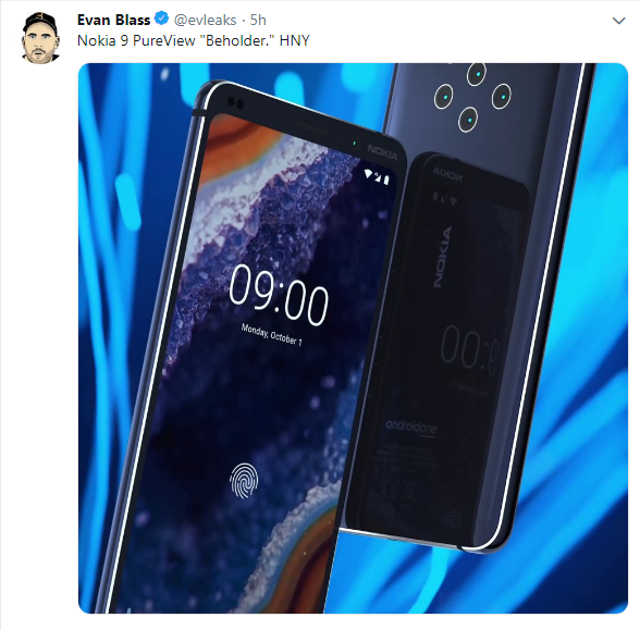 nokia 9 PureView leaks